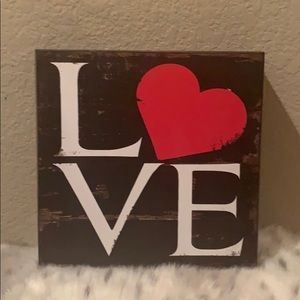 NEW MADE TO LOOK OLD L❤️VE PLAQUE!!